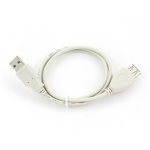 Extension Cable USB 0.75m Gembird CC-USB2-AMAF-75CM/300 USB2.0 Gray