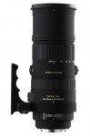 Zoom Lens Sigma AF 150-500/5-6.3 APO DG OS HSM for Canon