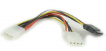 SATA Power Cable + Molex female to Molex male Gembird CC-SATA-PSY2
