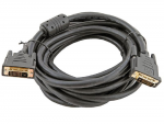 Cable DVI to DVI 4.5m Gembird GOLD 30AWG WITHE FERRITE DVI-M