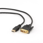 Cable HDMI to DVI 1.8m Gembird CC-HDMI-DVI-6 male-male GOLD 18+1pin single-link
