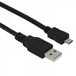 Cable USB micro 1.0m Esperanza EB143 A-plug to Micro B-plug Black