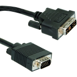 Cable DVI to VGA 1.8m Gembird DVV008 WIRE 24C+5 GOLD 30AWG WITH MAGNET