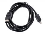 Cable Firewire IEEE1394 6P/4P M/M 1.8m Gembird UC5002 Black