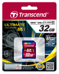32GB SDHC Card Transcend Class 10 UHS-I 600X Ultimate