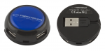 USB2.0 Hub Esperanza EA135B YOYO Blue mini-size 4 ports