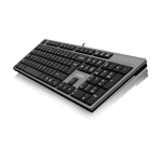 Keyboard A4Tech KD-300 X-slim Silver-Grey USB