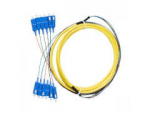 Fiber Optic Pigtail SC MM 62.5/125 12 fiber FO1029 with Spiral wrap band