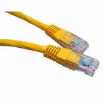 Patch Cord Cat.5E 0.25m Cablexpert PP12-0.25M/Y Yellow