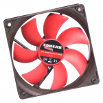 PC Case Fan XILENCE XPF120.R.PWM Fan Black-Red 120x120x25mm