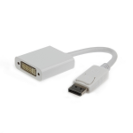 Adapter DP to DVI Gembird A-DPM-DVIF-002-W adapter cable white