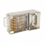 RJ45 Shielded Modular Plug Cat.6 Long Type 30u" Gold plated 100pcs/bag