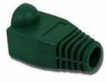 Boot cap for RJ-45 green UTP cat.5 modular plug 100 pcs/bag