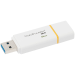 8GB USB Flash Drive Kingston DataTraveler Generation 4 (G4) White/Yellow USB3.0