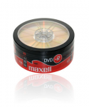 DVD+R MAXELL 4.7 GB 16x 25pcs Shrink Pack