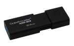 64GB USB Flash Drive Kingston DataTraveler 100 Generation 3 G3 Black (R/W: 100/12MB/s USB3.0)