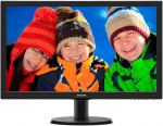 21.5" Philips 223V5LHSB Black (TN LED FullHD 1920x1080 5ms 10M:1 HDMI)