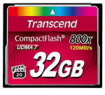 32GB Compact Flash Card Transcend Hi-Speed 800X