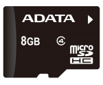 8GB MicroSDHC ADATA Class4