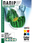 Photo Paper ColorWay DualSide HighGlossy A4 220g 20pack (PGD220020A4)