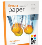 Photo Paper ColorWay 4R HighGlossy 180g 50p (PG1800504R)