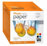 Photo Paper ColorWay 4R HighGlossy 180g 500p (PG1805004R)