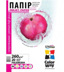 Photo Paper ColorWay A4 Premium HighGlossy 260g 20p (PSG260020A4)