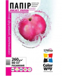 Photo Paper ColorWay 4R Premium HighGlossy 260g 50p (PSG2600504R)
