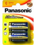 Battery Panasonic Alkaline Power D-size LR20REB/2BP 2-Blisterpack