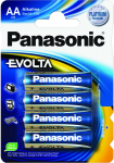 Battery Panasonic EVOLTA Alkaline AA LR6EGE/4BP 1.5V 4-Blisterpack