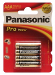 Battery Panasonic PRO Power Alkaline AAA LR03XEG/4BP 1.5V 4-Blisterpack