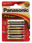 Battery Panasonic PRO Power Alkaline AA LR6XEG/4BP 1.5V 4-Blisterpack