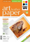 Photo Paper ColorWay A4 Art Leather GlossyFinne 230g 10p (PGA230010LA4)