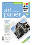 Photo Paper ColorWay A4 Art Stripe GlossyFinne 230g 10p (PGA230010SA4)