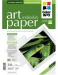 Photo Paper ColorWay A4 Art Snakeskin MatteFinne 220g 10p (PMA220010PA4)