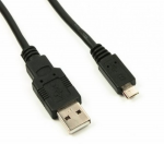 Cable micro USB 0.3m Gembird CCP-mUSB2-AMBM-0.3M