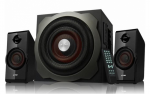 Speakers F&D A530U Black 2.1 52w Remote USB CARDreader FM