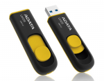16GB USB Flash Drive ADATA DashDrive UV128 Black-Yellow USB3.0