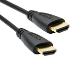 Cable HDMI to HDMI 3.0m APC Electronic male-male BLACKGOLD 30AWG WITH FERRITE