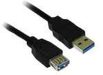 Extension Cable USB 1.8m APC Electronic USB3.0 Black
