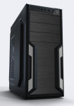 Case Sohoo 5903BG BlackGray (500W Miditower ATX)