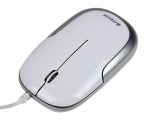 Mouse A4Tech D-110-2 Holeless SilverWhite USB