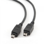 Cable Firewire IEEE1394 4P/4P M/M 1.8m Gembird UC5001 Black
