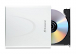 External DVD-RW Transcend Slim Drive TS8XDVDS White SuperSlim