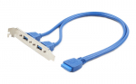 RECEPTACLE Cable USB Gembird CC-USB3-RECEPTACLE Dual USB 3.0
