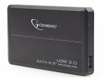 External Case Gembird EE2-U3S-2 Black (2.5'' USB3.0)