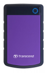 External HDD 1.0TB Transcend StoreJet 25H3P Purple/Black (2.5" USB 3.0)