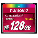 128GB Compact Flash Card Transcend 600X