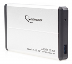 External Case Gembird EE2-U3S-2-S Silver (2.5" USB3.0)