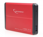 External Case Gembird EE2-U3S-2-R Red (2.5" USB3.0)